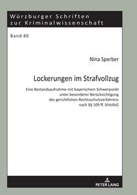 Produktbild: Lockerungen im Strafvollzug