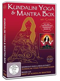 Bild vom Artikel Kundalini Yoga & Mantra Box - Set inklusive Anfänger-DVD, Übungsheft  (+ Musik-CD) vom Autor Canda