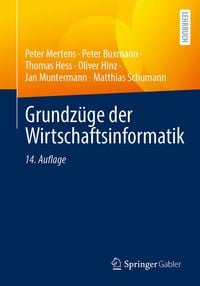 Produktbild: Grundz&uuml;ge der Wirtschaftsinformatik