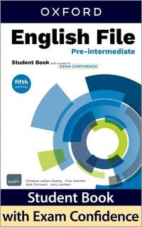 Produktbild: English File: Pre-Intermediate Student Book + Exam confidence