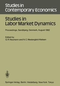 Bild vom Artikel Studies in Labor Market Dynamics vom Autor G. R. Neumann