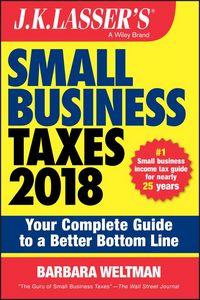 Produktbild: J.K. Lasser's Small Business Taxes 2018