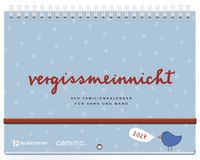 Produktbild: vergissmeinnicht 2027 - Der Familienkalender f&uuml;r Hand und Wand
