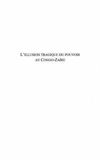 Produktbild: Illusion tragique du pouvoir au congo-za