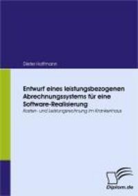 Produktbild: Entwurf eines leistungsbezogenen Abrechnungssystems f&uuml;r eine Software-Realisierung