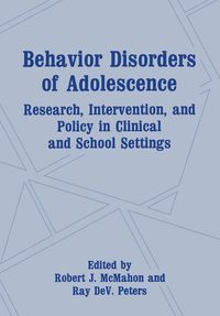 Produktbild: Behavior Disorders of Adolescence