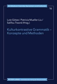 Produktbild: Kulturkontrastive Grammatik &ndash; Konzepte und Methoden