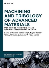 Produktbild: Machining and Tribology of Advanced Materials