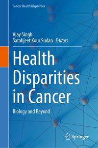 Produktbild: Health Disparities in Cancer