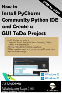 Produktbild: How to Install PyCharm Community Python IDE and Create a ToDo GUI Project