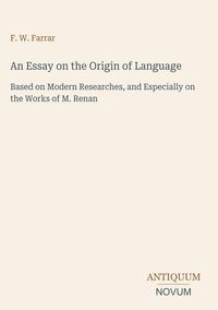 Produktbild: An Essay on the Origin of Language