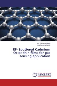 Produktbild: RF- Sputtered Cadmium Oxide thin films for gas sensing application
