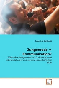 Produktbild: Burkhardt, S: Zungenrede = Kommunikation?