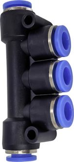Produktbild: TRU COMPONENTS Verteiler TC-14378344 TC-PK-12 Rohr-&Oslash;: 12mm 1St.