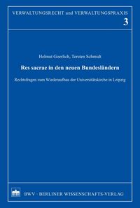 Produktbild: Res sacrae in den neuen Bundesl&auml;ndern