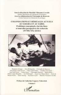 Produktbild: Colonisations et heritages actuels Sahar