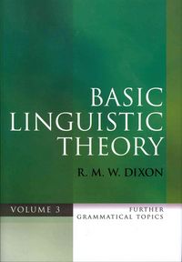Produktbild: Basic Linguistic Theory, Volume 3