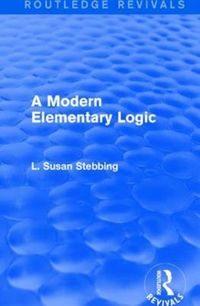 Produktbild: Stebbing, L: : A Modern Elementary Logic (1952)