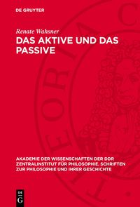 Produktbild: Das Aktive und das Passive