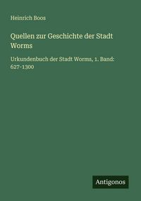 Produktbild: Quellen zur Geschichte der Stadt Worms