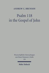 Produktbild: Psalm 118 in the Gospel of John