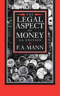 Produktbild: The Legal Aspect of Money