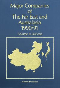 Produktbild: Major Companies of The Far East and Australasia 1990/91