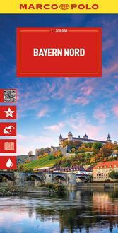 Produktbild: MARCO POLO Reisekarte Deutschland 12 Bayern Nord 1:200.000