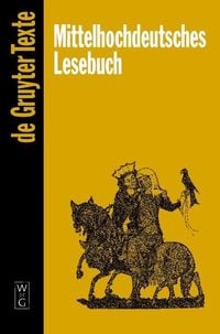Produktbild: Mittelhochdeutsches Lesebuch