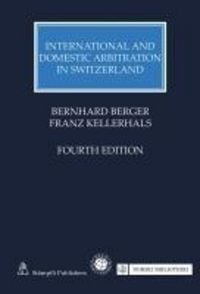 Produktbild: International and Domestic Arbitration in Switzerland