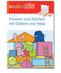 Produktbild bambinoLÜK - Formen und Zeichen mit Elefant u.Hase