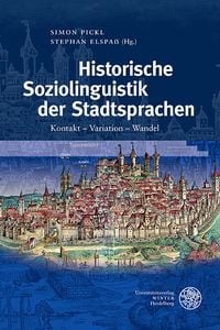 Produktbild: Historische Soziolinguistik der Stadtsprachen
