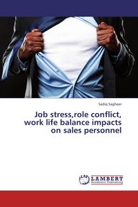 Produktbild: Job stress,role conflict, work life balance impacts on sales personnel