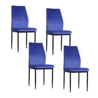Produktbild: HTI-Living Stuhl Madison Velvet Blau