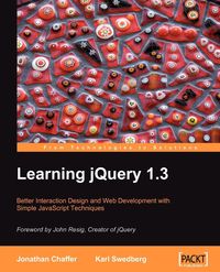 Produktbild: Swedberg, K: Learning jQuery 1.3