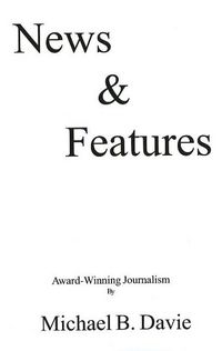 Produktbild: Davie, M: News & Features