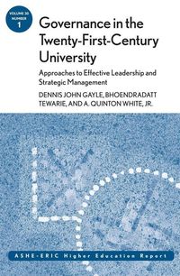 Produktbild: Governance in the Twenty-First-Century University