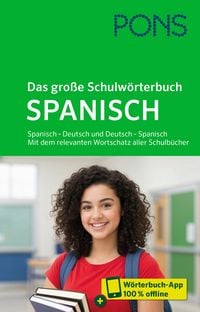 Produktbild: PONS Das gro&szlig;e Schulw&ouml;rterbuch Spanisch