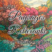 Produktbild: Livre de coloriage paysages relaxants