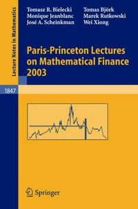 Produktbild: Paris-Princeton Lectures on Mathematical Finance 2003