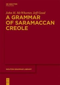 Produktbild: A Grammar of Saramaccan Creole