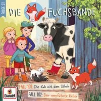 Produktbild: Folge 51: Fall 101: Die Kuh mit dem Schuh/Fall 102: Der verpf&uuml;tzte Keller