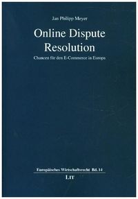Produktbild: Meyer, J: Online Dispute Resolution