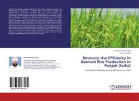 Produktbild: Resource Use Efficiency in Basmati Rice Production in Punjab (India)