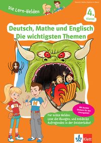Produktbild Die Lern-Helden Deutsch, Mathe und Englisch - Die wichtigsten Themen 4. Klasse