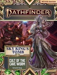 Produktbild: Pathfinder Adventure Path: Cult of the Cave Worm (Sky King's Tomb 2 of 3) (P2)