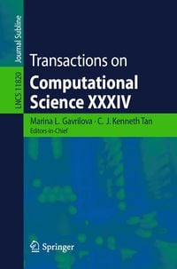 Produktbild: Transactions on Computational Science XXXIV