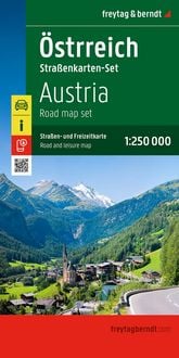 Produktbild: freytag & berndt Stra&szlig;enkarte &Ouml;sterreich Set 1:250.000