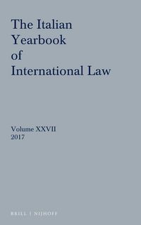 Produktbild: Italian Yearbook of International Law 27 (2017)