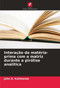 Produktbild: Intera&ccedil;&atilde;o da mat&eacute;ria-prima com a matriz durante a pir&oacute;lise anal&iacute;tica